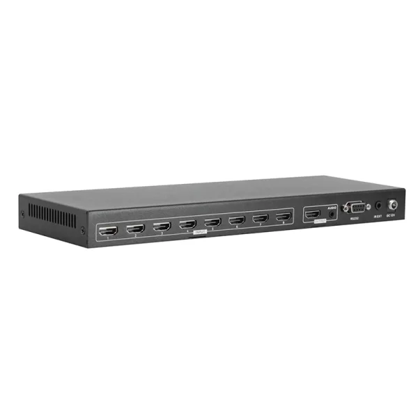 WOX 8×1 HDMI Seamless Switcher 4K 30Hz with Audio Output (WX-SW-4K30-81AS)
