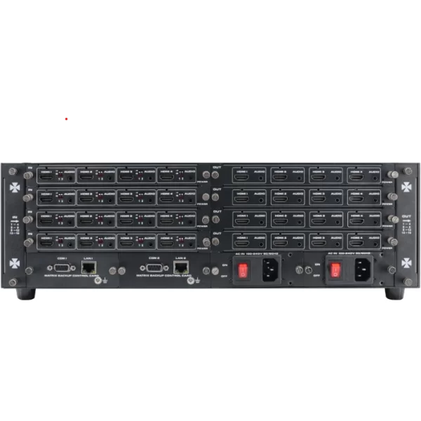 Woxcon FM-OUT-HD-4K60 4-port HDR 4K60 HDMI output cart with audio out
