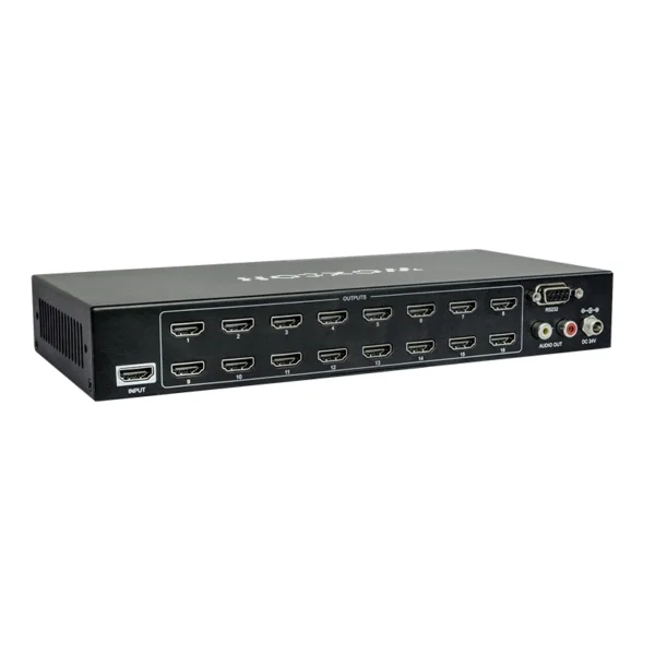 Woxcon SUH116-H2 1x16 HDMI Splitter, 4K 60Hz AOC ve Downscaling 1/16 HDMI Çoklayıcı