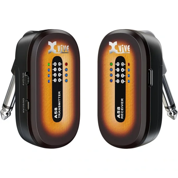 Xvive XV-A58B 5.8GHZ Kablosuz Gitar Bağlantı Sistemi - Sunburst