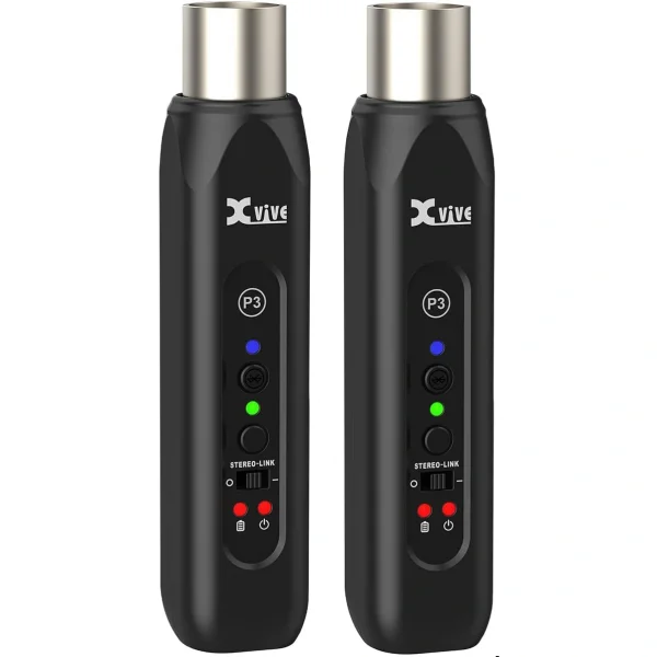 Xvive XV-P3D XLR Bağlantılı Stereo için Çift Bluetooth Adaptörü