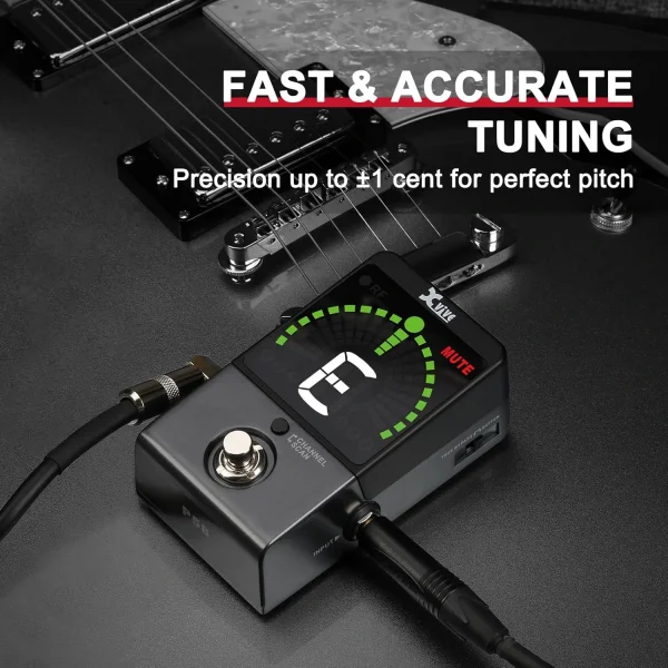 Xvive XV-P58R 5.8Ghz Akort Aletli Receiver Pedal - Siyah