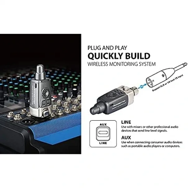 Xvive XV-U4 Kablosuz in-ear Monitör Sistemi