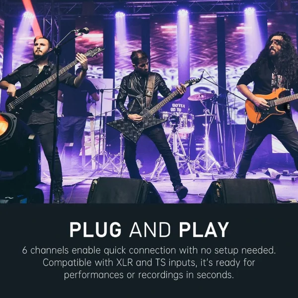 Xvive XV-U45R2 2 Alıcı + 1 Vericili Kablosuz In-Ear Monitör Sistemi