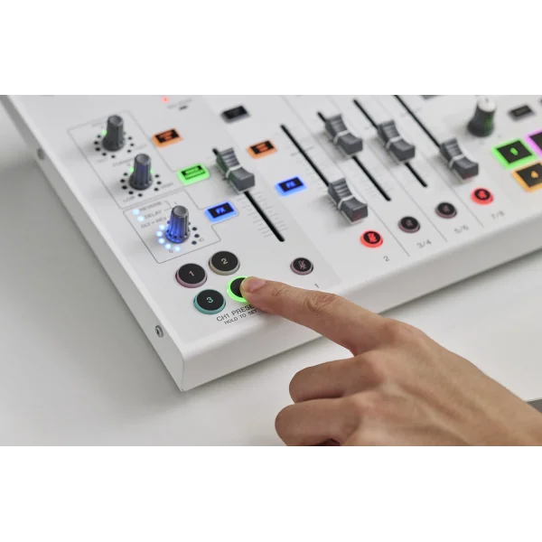 Yamaha AG08 8 Kanallı Yayın Mikseri (white)