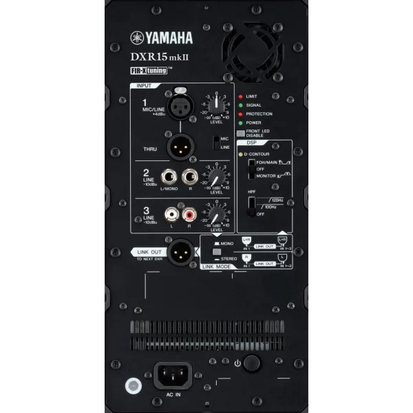 Yamaha DXR15 MKII 15 Bi-Amp Active Speaker 1100W 134-dB