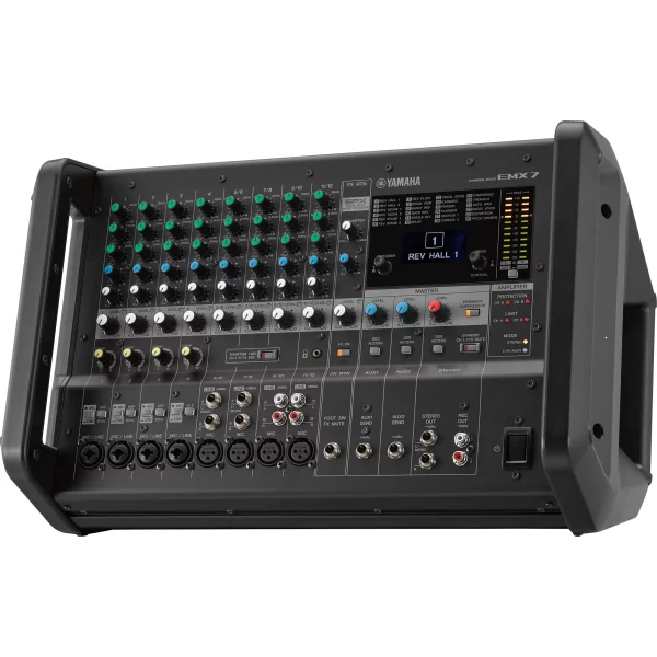 Yamaha EMX7 2x710W 12 input Küp Power Mixer