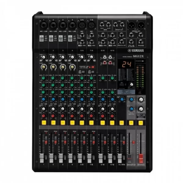 Yamaha MG12X-CV 12 Kanal Deck Mikser with SPX Efx