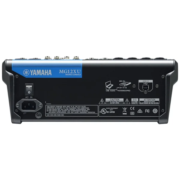 Yamaha MG12XU 12 Kanal Ses Mikseri, SPX Efekt, USB Audio Interface