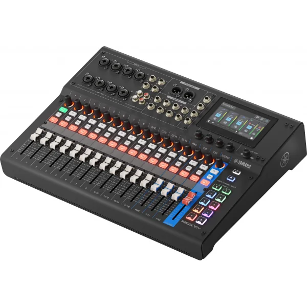 Yamaha MGX16V-B 16-kanal Dijital Ses Mikseri with 4K Video Capture / siyah