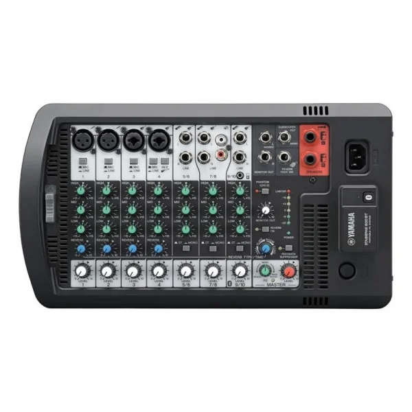 Yamaha STAGEPAS 600BT Compact Ses Sistemi, 2 Ad 10 Hoparlör ve 8 Kanal 10 kanal Mixer