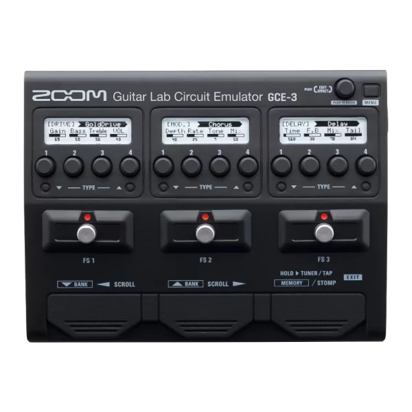 Zoom GCE-3 Guitar Lab Circuit Emulator USB Pedal Ses Kartı