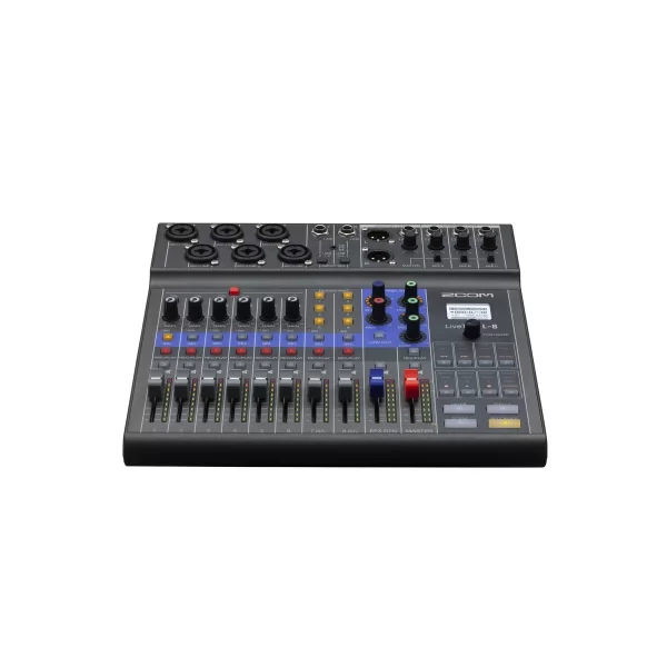 Zoom LiveTrak L-8 8-Kanal Dijital Mikser Recorder