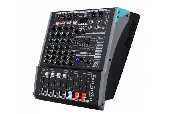 Machtig GPM604 Power mixer 4 Kanal 2x250W USB, EFX, Kayıt, Bluetooth