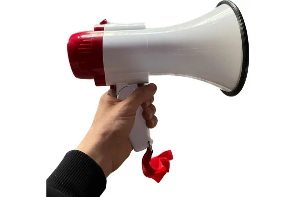 Machtig HZ-66 Mini Şarjlı Megafon, USB, Bluetooth, Kayıt, 20W