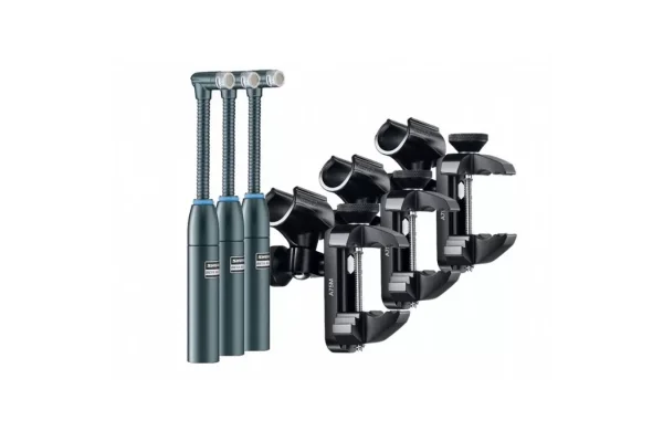 SHURE BETA 98AMPC-3PK 3′lü Minyatür Kardioid Davul Mikrofon Seti
