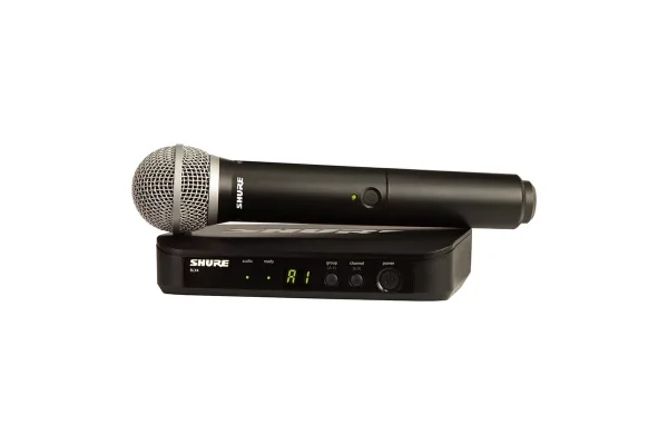 SHURE BLX24E/PG58 Tek El Kablosuz Mikrofon Seti