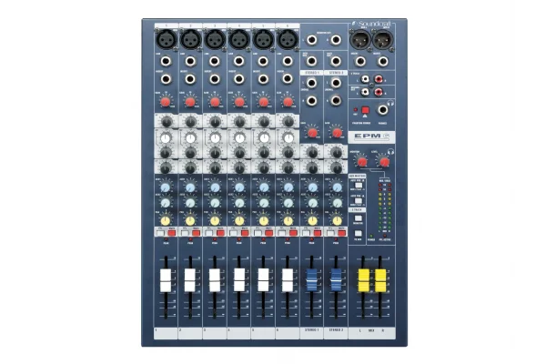 Soundcraft EPM6 6 Kanal Analog Ses Mikseri, Efektsiz