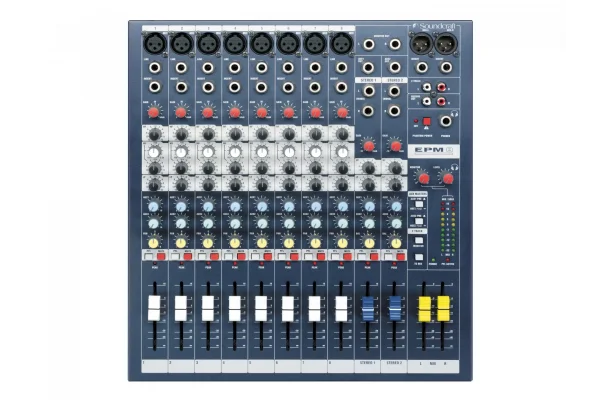 Soundcraft EPM8 8 Kanal Analog Ses Mikseri, Efektsiz