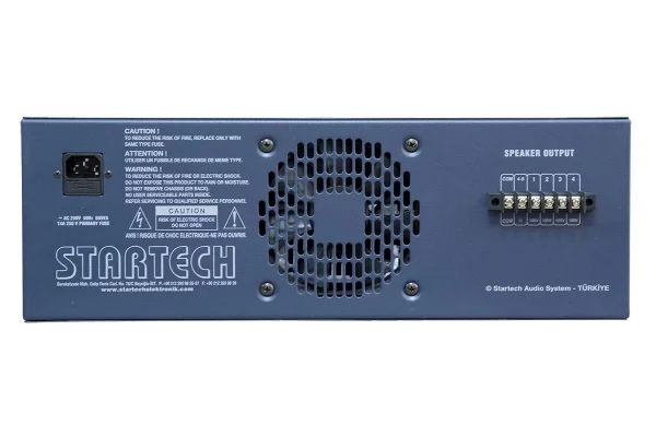 Startech COOPER REV 300 USB Mixer-Amplifier 6 input 300W/4-ohm, Echo & Reverb, İÇ+DIŞ