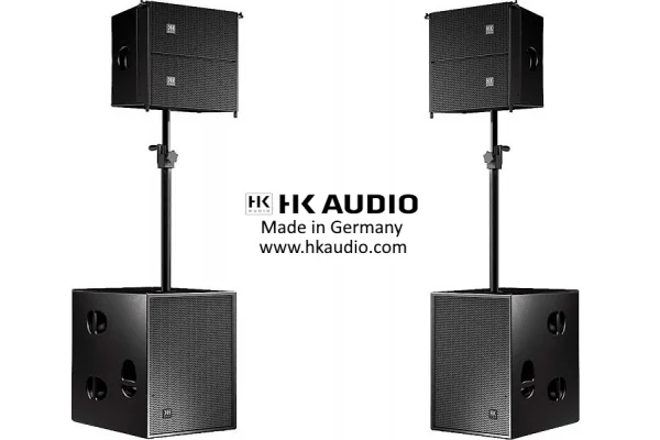 HK AUDIO Aktif Line Array Set, 1x SUB + 1x Üst