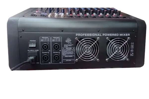 K.Meister PM-8FX 8 Kanal 2x450W-4 Ohm Power Mikser Mp3 çalar, USB kayıt, Bluetooth