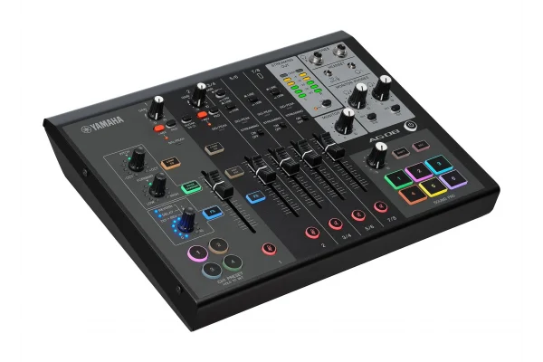 Yamaha AG08 8 Kanallı Yayın Mikseri (Black)
