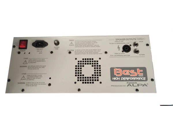 Best AN-500M 500W/100V USB Mikser Amfi, İç/dış ayırabilme (son 1 adet) **