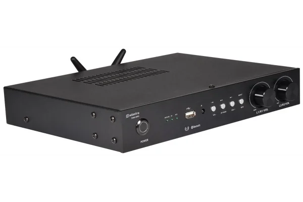 Adastra S460, Quad 4x60W Amfi, 2 Kanal Wi-Fi Media Player ( Spotifiy, Soundcloud),Bluetooth, USB