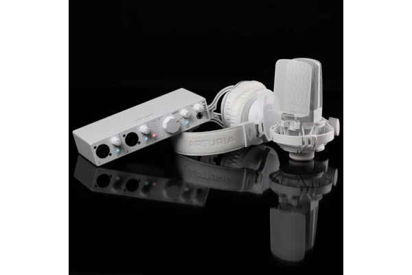 Arturia MiniFuse Recording Pack MiniFuse 2, CM1 cardioid mikrofon ve EF1 Kulaklıktan oluşan kayıt seti