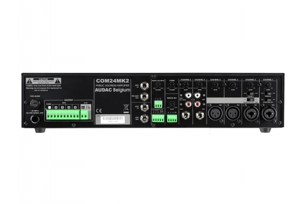 Audac COM24MK2 Mixer-Amplifierfer 240W/100V, 5-zone
