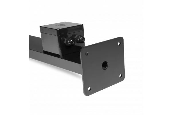 Audac MBK556/B Mounting pole for outdoor Hoparlör - 600 mm height Outdoor black version