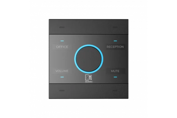 Audac NCP105 Universal Network/PoE Duvar Paneli Kontrolcüsü