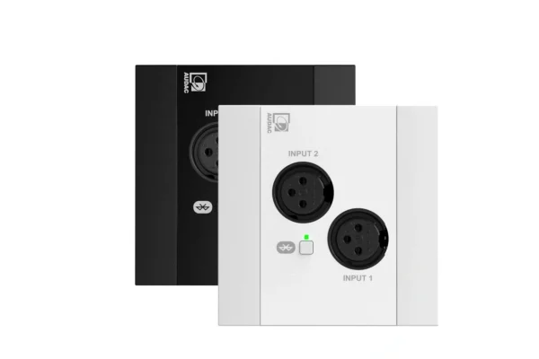 Audac NWP220 Network input panel - 2 x XLR + BT (4 CH)