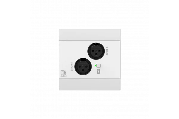 Audac NWP220 Network input panel - 2 x XLR + BT (4 CH)