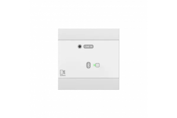 Audac NWP300/B Network input panel - BT + 3,5 mm jack (4 CH)