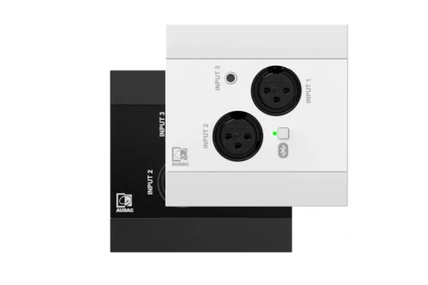 Audac NWP320 Network input panel - 2 x XLR + 3,5 mm jack + BT (4 CH)