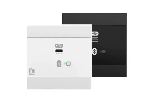 Audac NWP400 Network input panel - USB Type-C + BT (4 CH)