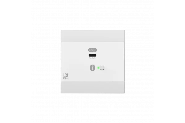 Audac NWP400 Network input panel - USB Type-C + BT (4 CH)