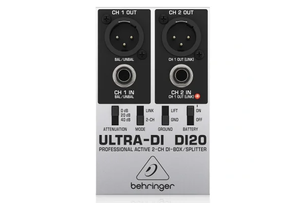 Behringer DI20 İki Kanal Aktif Di Box