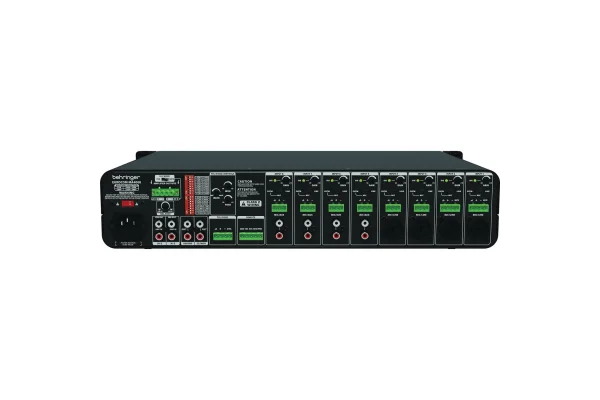 Behringer MA-4008 8 Kanal Mixer-Amplifier 80W/100V 4-ohm , 4-XLR input
