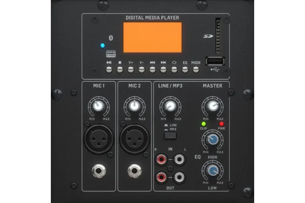 Behringer PK115A 15 Aktif Hoparlör 800W USB, Bluetooth