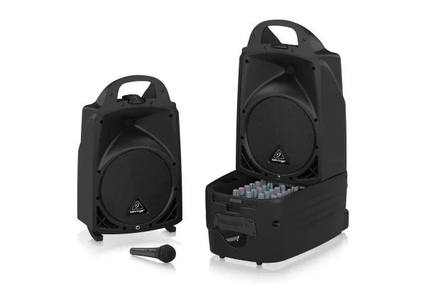 Behringer PPA500BT All-In-One Portatif Hoparlör Seti 6 Kanal 2x8 500W