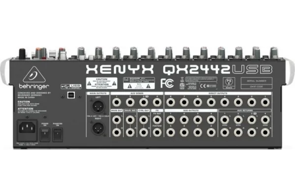 Behringer QX2442USB, XENYX Analog Mikser