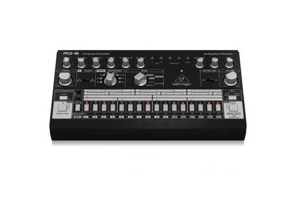 Behringer RD-6-BK RHYTHM DESIGNER Analog Davul Makinesi (Siyah)