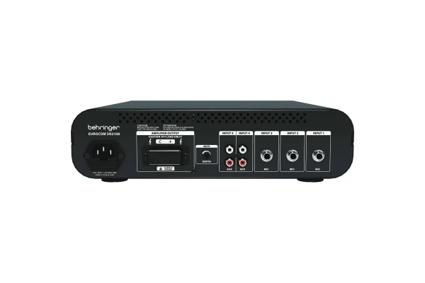 Behringer SN-2108 5 Kanal Mixer-Amplifier 80W 100V