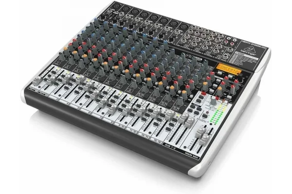 Behringer XENYX QX2222USB Stüdyo Live Ses Mikseri, 8 Mic/line 4-Stereo