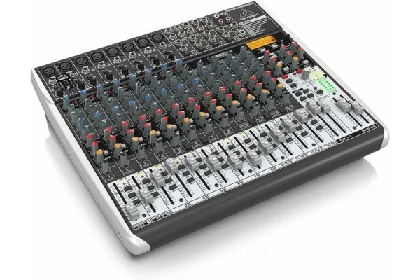 Behringer XENYX QX2222USB Stüdyo Live Ses Mikseri, 8 Mic/line 4-Stereo