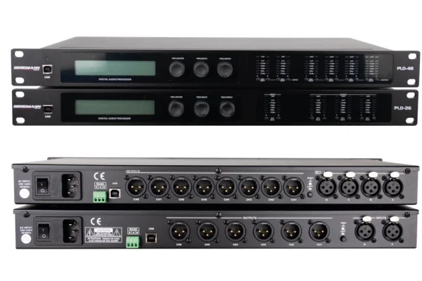 Bergmann PLD-48 4x8 4 Giriş / 8 Çıkış Dijital DSP Processor