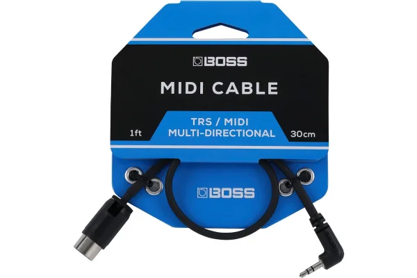 BOSS BMIDI-1-35 / MIDI 5-Pin-Trs Kablo(1ft)